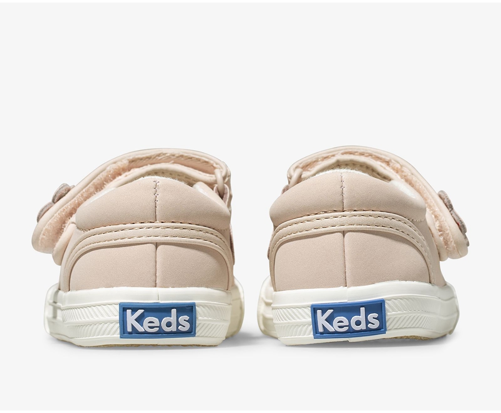 Slip Ons Keds Enfant Rose - Ella Mary Jane - 936-YTSIAQ